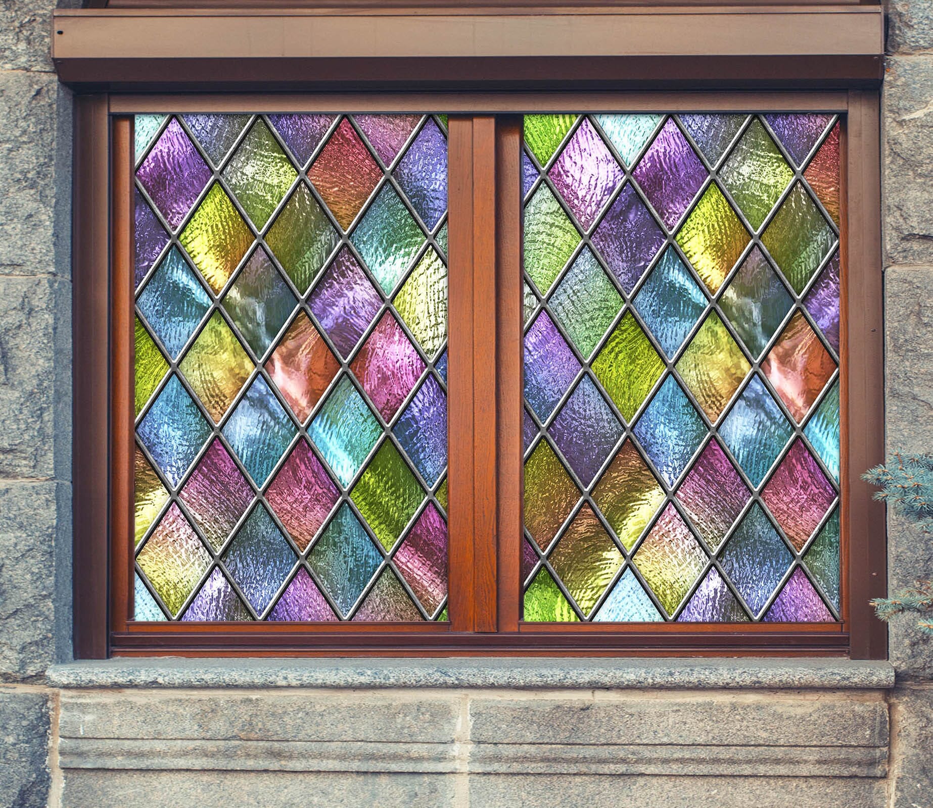 Dimond Pattern Window Diamond Window Patterns Stained Glass