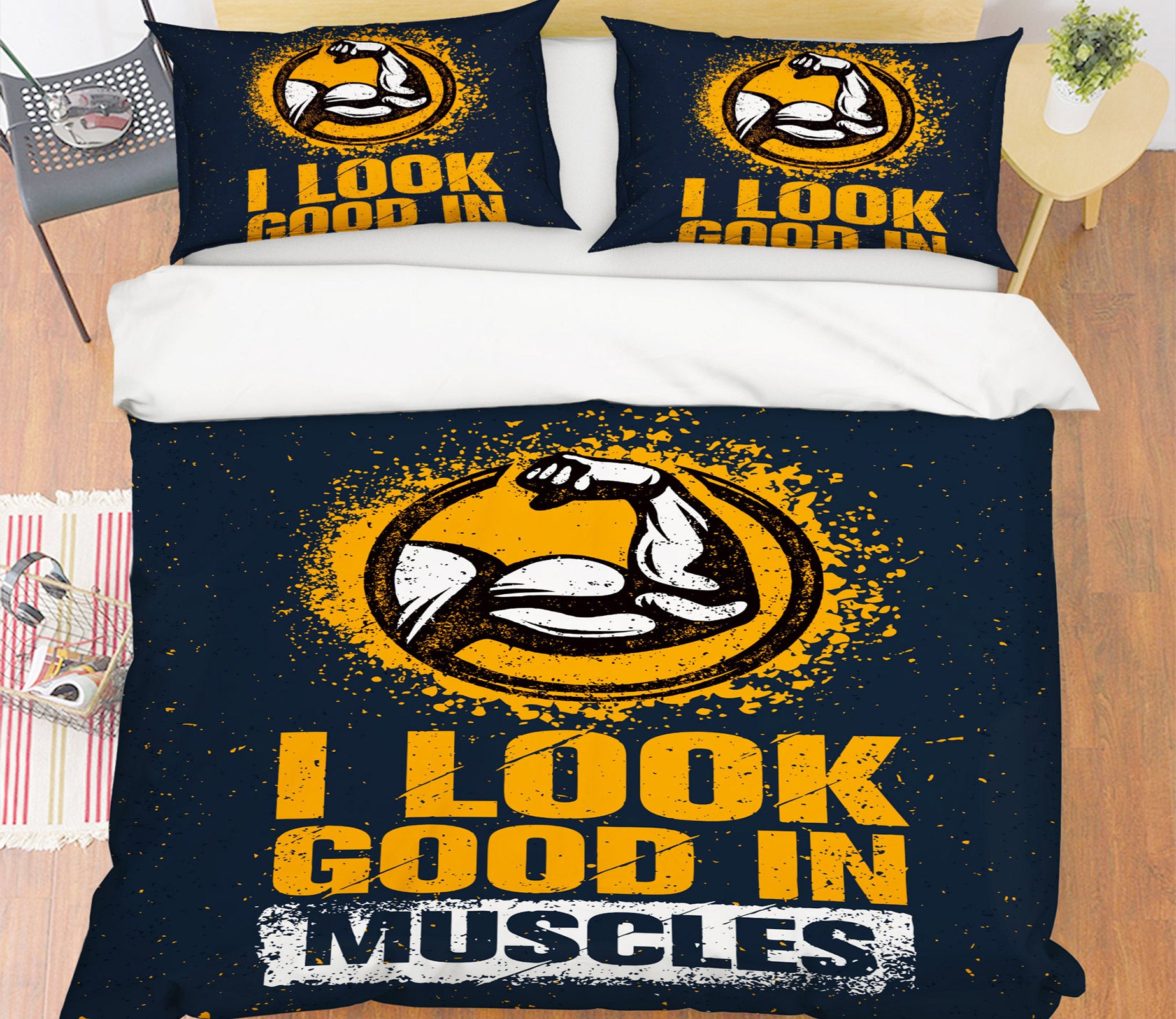 3D Fitness 14149 Bed Pillowcases Quilt
