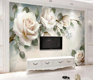 3D Flower 1412 Wall Murals Wallpaper AJ Wallpaper 2 