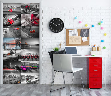 3D Boat Bus Car 106208 Assaf Frank Door Mural