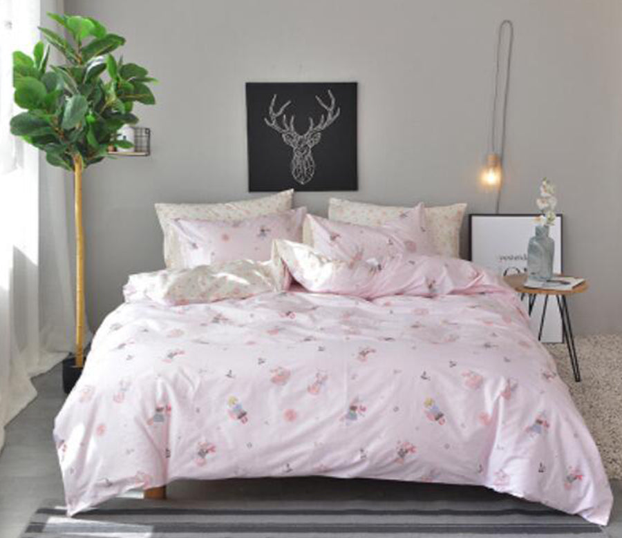 3D Pink Pattern 20216 Bed Pillowcases Quilt