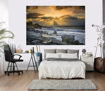 3D Sea Stones 183 Marco Carmassi Wall Sticker Wallpaper AJ Wallpaper 2 
