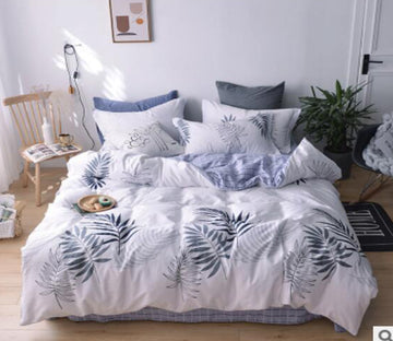 3D Leaves 30349 Bed Pillowcases Quilt