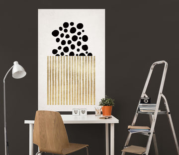 3D Black Spots 197 Boris Draschoff Wall Sticker Wallpaper AJ Wallpaper 2 