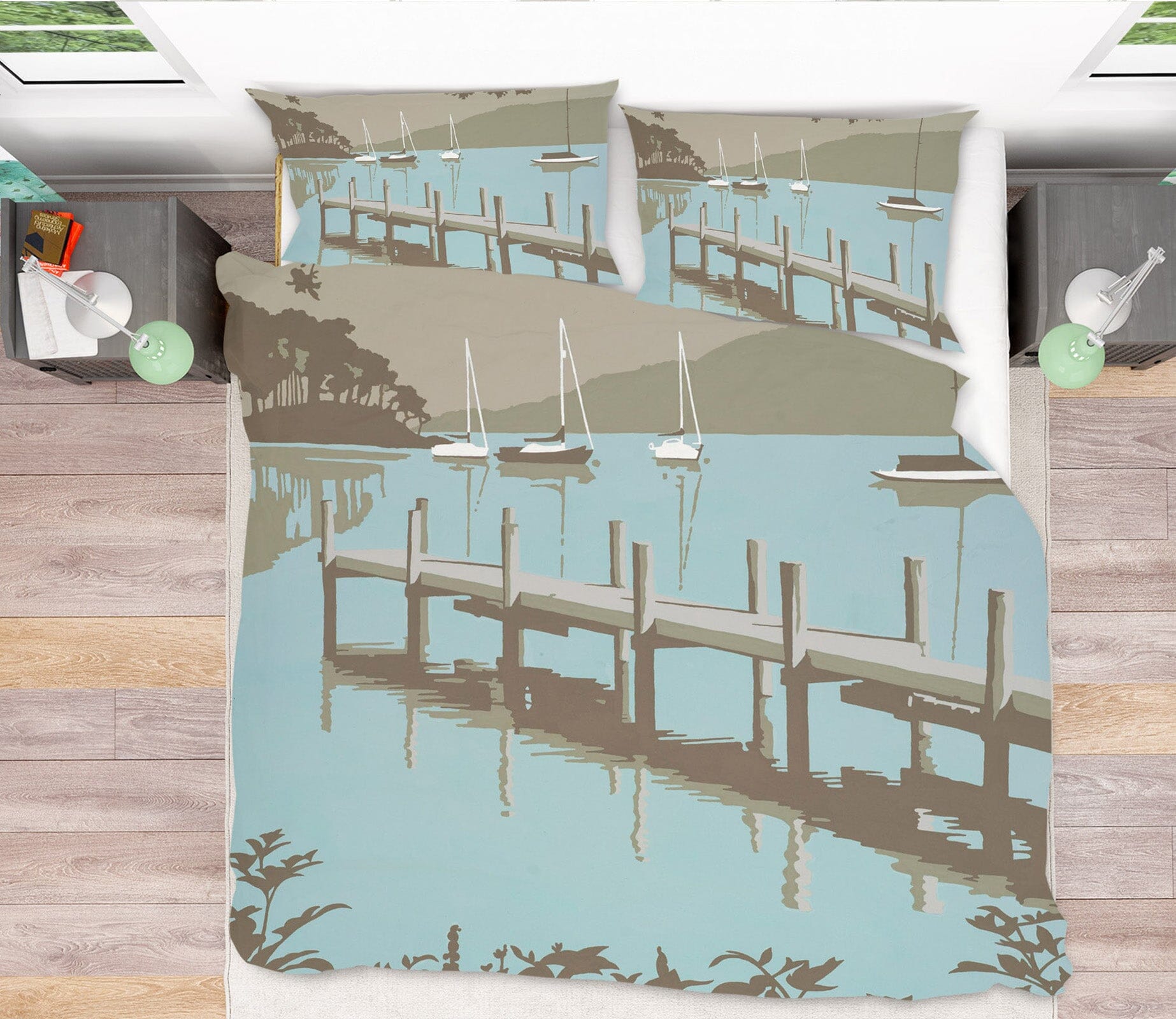 3D Windermere 2077 Steve Read Bedding Bed Pillowcases Quilt Quiet Covers AJ Creativity Home 