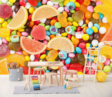 3D Delicious Sugar 247 Wall Murals