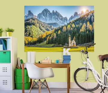 3D Sunny Forest 191 Marco Carmassi Wall Sticker Wallpaper AJ Wallpaper 2 