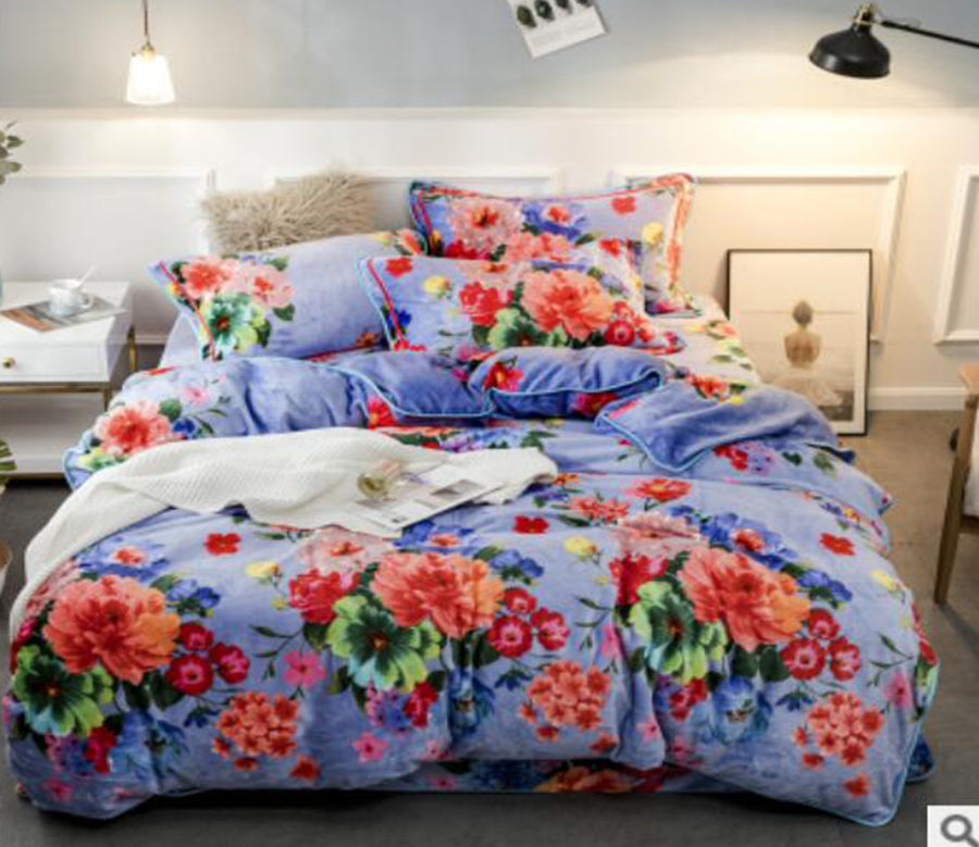 3D Flower Bush 30246 Bed Pillowcases Quilt