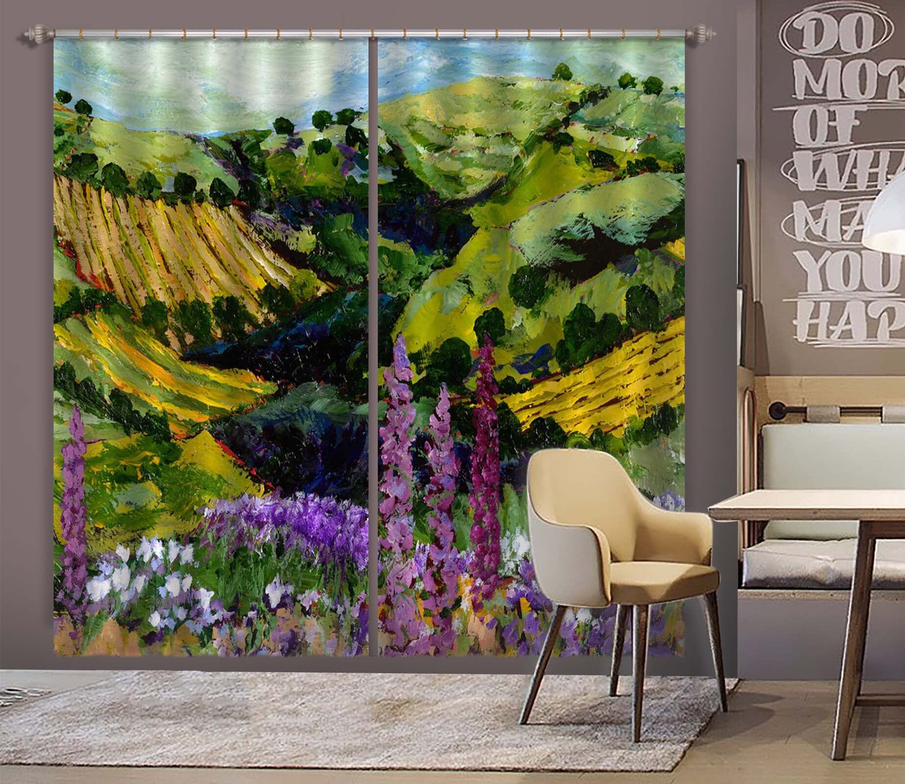 3D Different Garden 128 Allan P. Friedlander Curtain Curtains Drapes Curtains AJ Creativity Home 