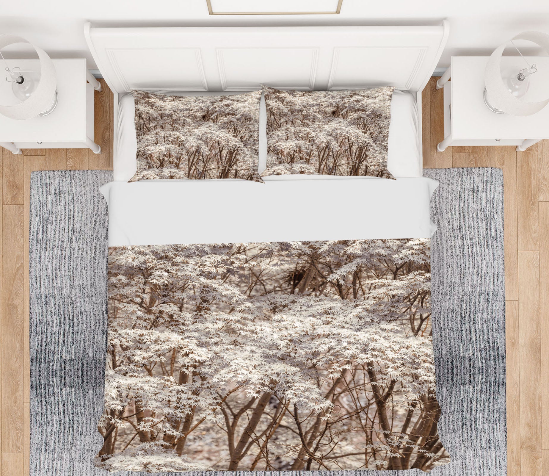 3D Maple Leaves 7188 Assaf Frank Bedding Bed Pillowcases Quilt Cover Duvet Cover