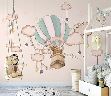 3D Hot Air Balloon 2513 Wall Murals Wallpaper AJ Wallpaper 2 