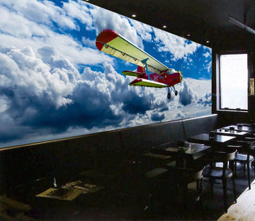 3D Plane Sky 896 Vehicle Wall Murals Wallpaper AJ Wallpaper 2 