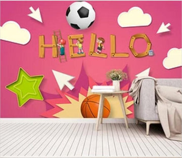3D Football Stars 2205 Wall Murals Wallpaper AJ Wallpaper 2 