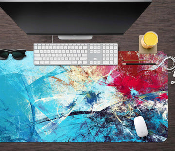 3D Color Lines 17192 Desk Mat