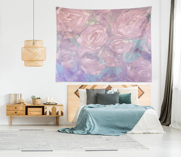 3D Pink Pigment 3774 Skromova Marina Tapestry Hanging Cloth Hang