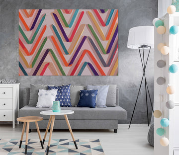3D Wavy Lines 70155 Shandra Smith Wall Sticker