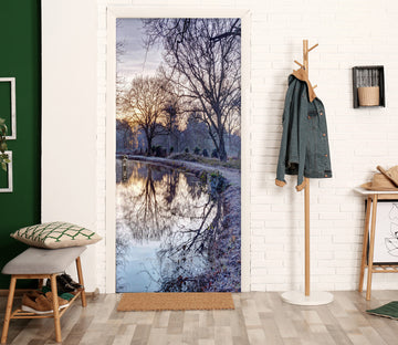 3D Riverside Trees 10733 Assaf Frank Door Mural