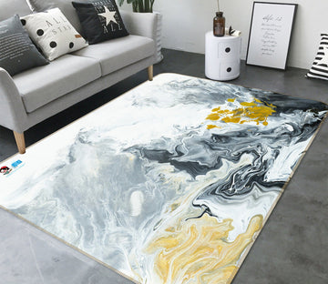 3D Black And White Pattern 95 Non Slip Rug Mat Mat AJ Creativity Home 