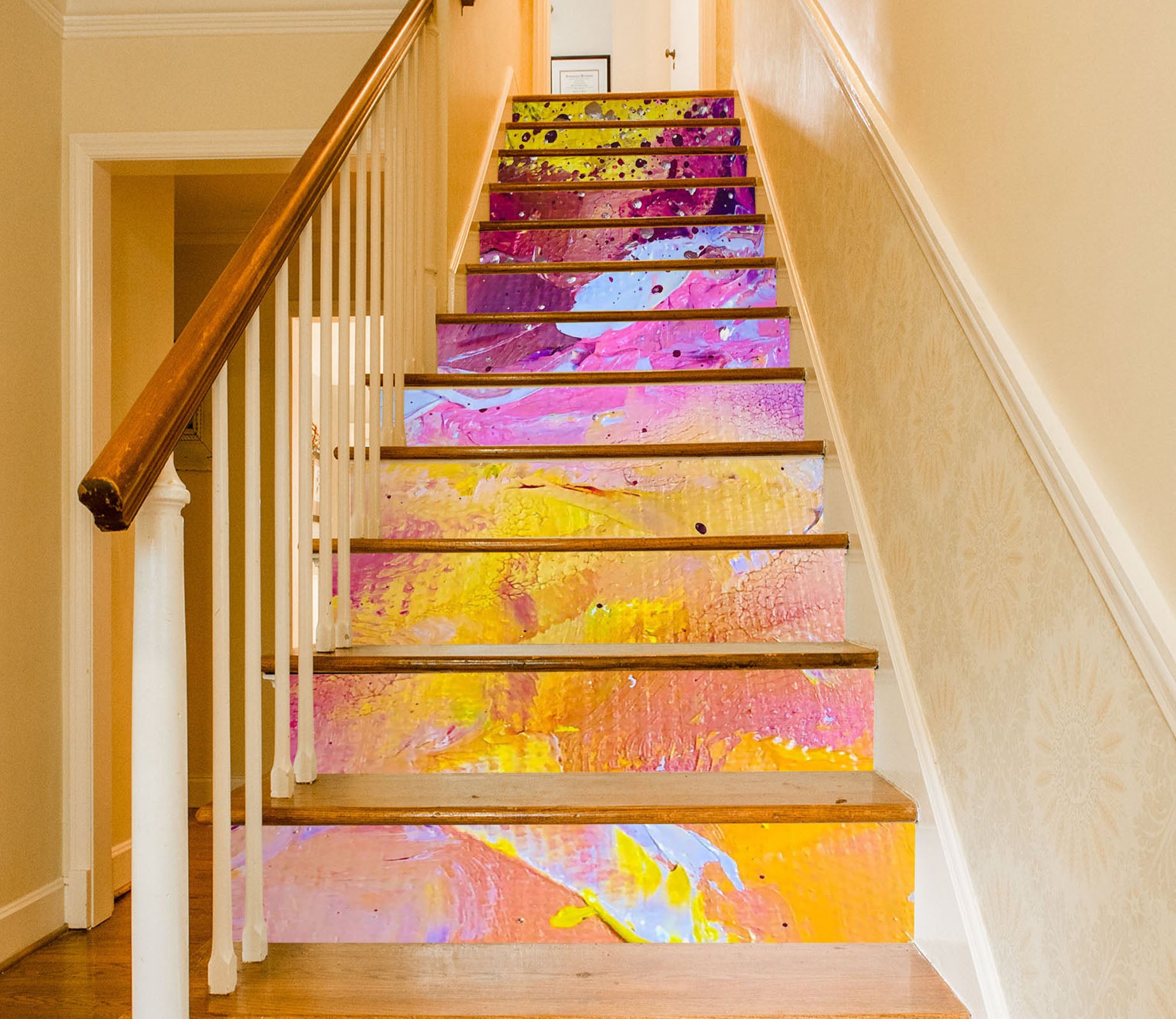 3D Pink Quicksand 2038 Skromova Marina Stair Risers