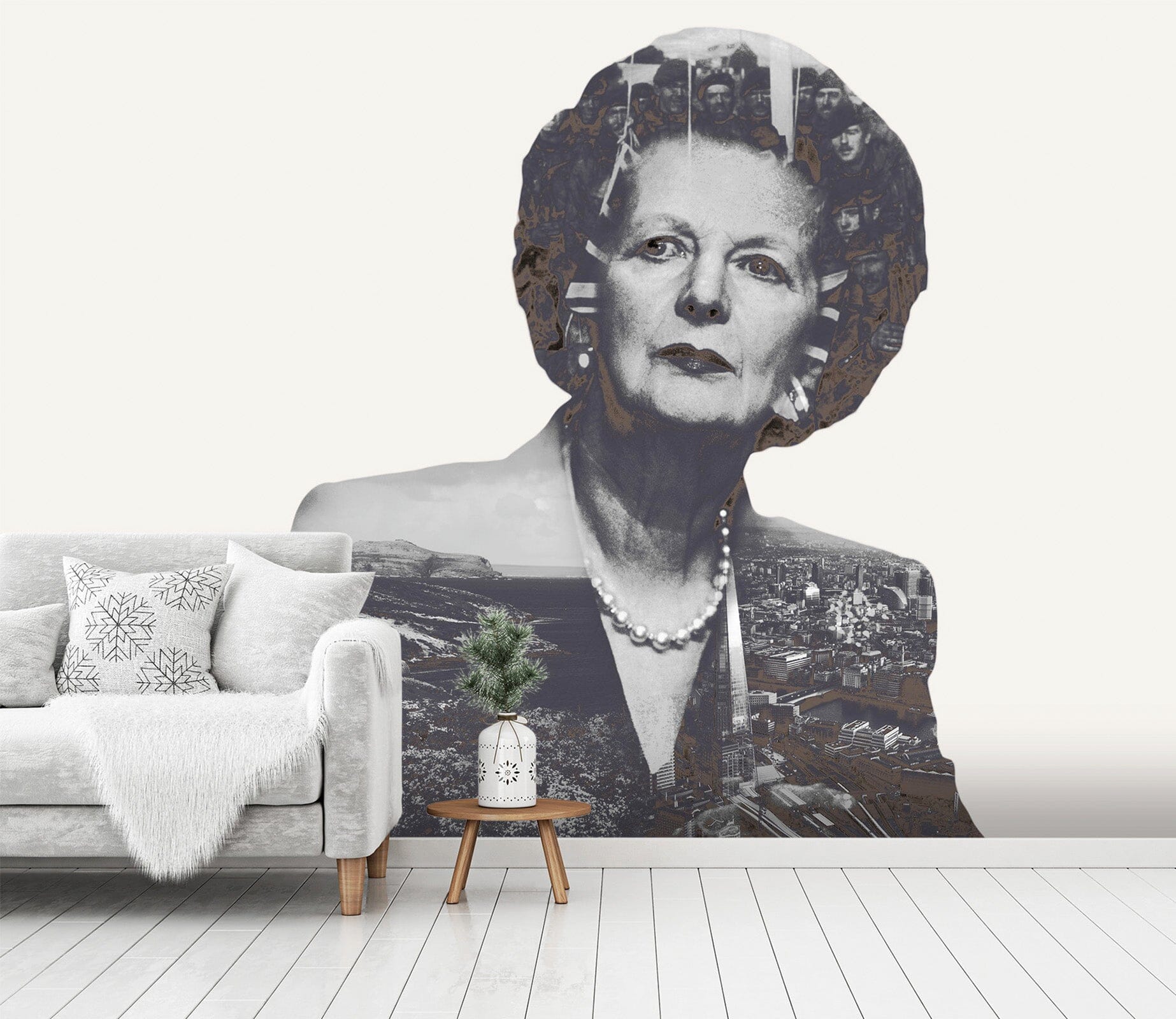 3D Margaretthatcher 1416 Marco Cavazzana Wall Mural Wall Murals Wallpaper AJ Wallpaper 2 