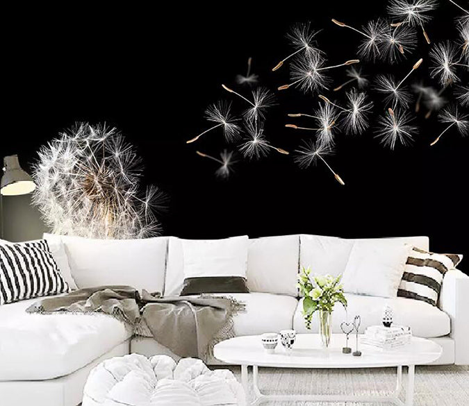3D Dandelion 1004 Wall Murals Wallpaper AJ Wallpaper 2 
