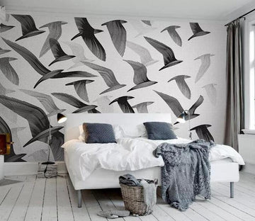 3D Abstract Flying Bird 1078 Wall Murals Wallpaper AJ Wallpaper 2 