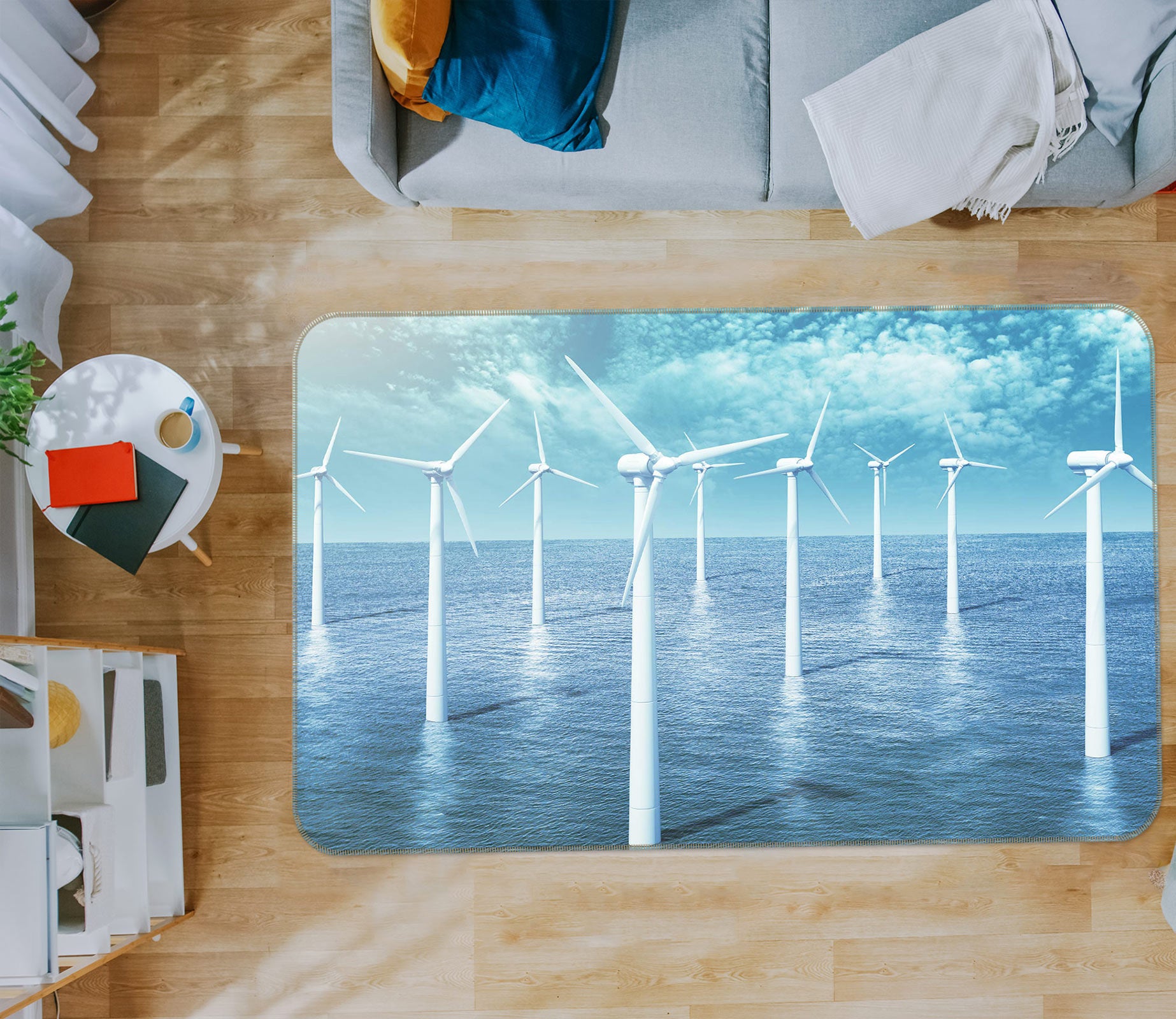 3D Generator 77229 Non Slip Rug Mat