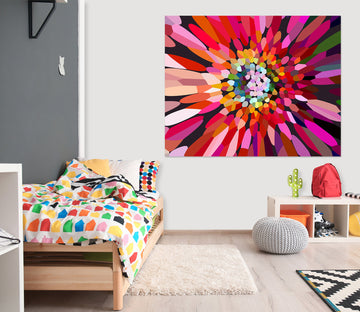 3D Pink Flower Horizontal 70143 Shandra Smith Wall Sticker