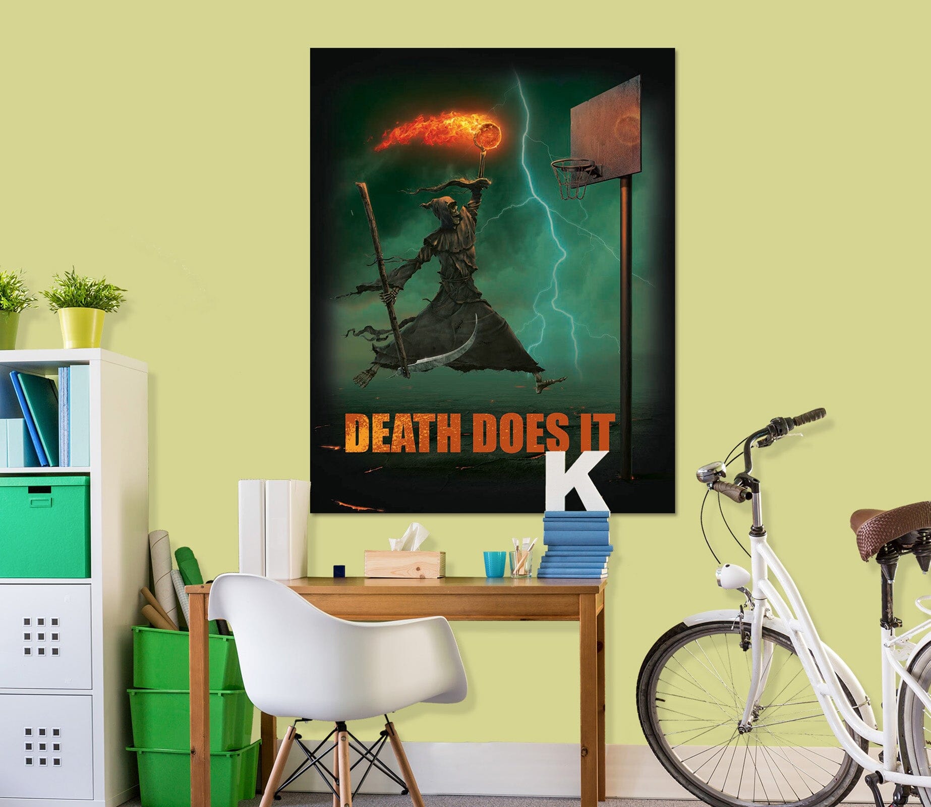 3D Death Does It 029 Vincent Hie Wall Sticker Wallpaper AJ Wallpaper 2 