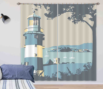 3D Plymouth 129 Steve Read Curtain Curtains Drapes Curtains AJ Creativity Home 