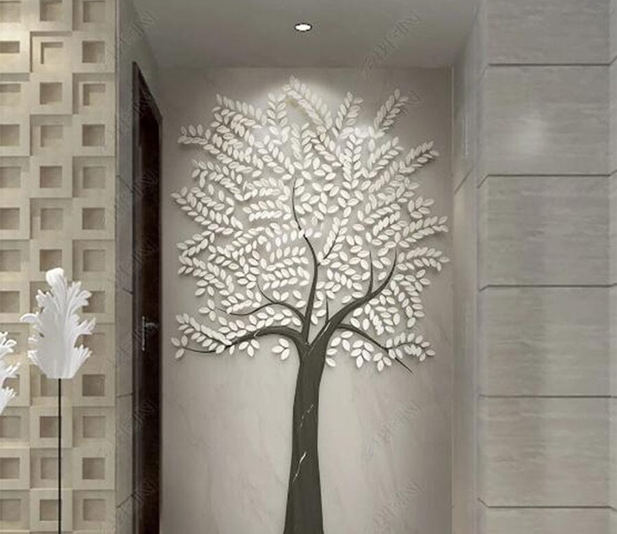 3D Modern Tree WC273 Wall Murals Wallpaper AJ Wallpaper 2 