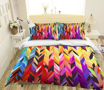 3D Burst of Color 20118 Shandra Smith Bedding Bed Pillowcases Quilt Quiet Covers AJ Creativity Home 