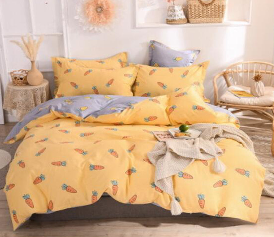 3D Carrot 30195 Bed Pillowcases Quilt