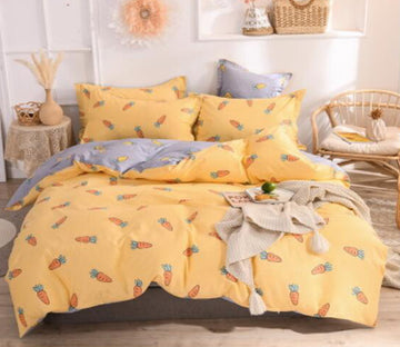 3D Carrot 30195 Bed Pillowcases Quilt