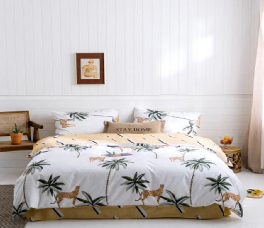 3D Tree And Animal 40096 Bed Pillowcases Quilt