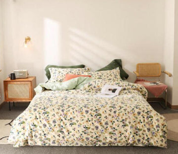 3D Floral 50036 Bed Pillowcases Quilt