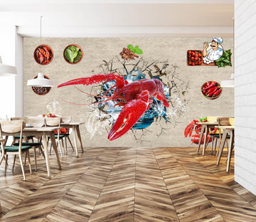 3D Red Lobster 3031 Wall Murals Wallpaper AJ Wallpaper 2 