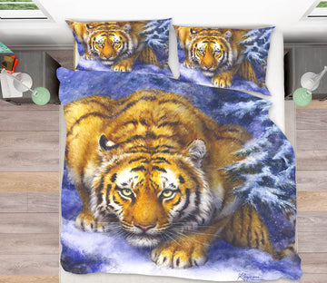 3D Hand Drawn Tiger 5897 Kayomi Harai Bedding Bed Pillowcases Quilt Cover Duvet Cover