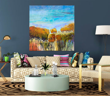 3D Painted Forest 014 Michael Tienhaara Wall Sticker Wallpaper AJ Wallpaper 2 