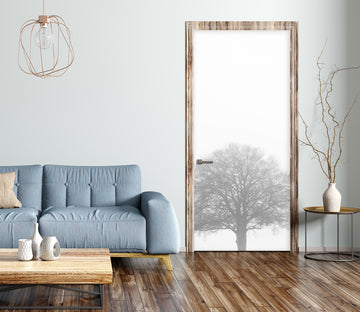 3D Snowy Trees 5127 Assaf Frank Door Mural