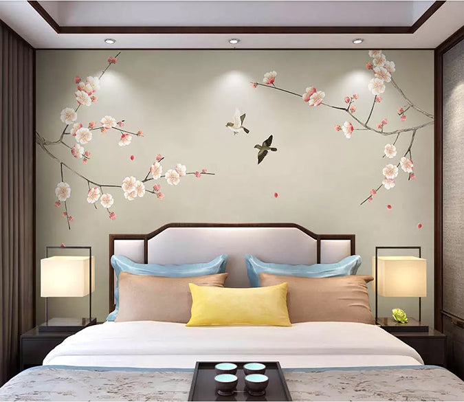 3D Tree Branch 1615 Wall Murals Wallpaper AJ Wallpaper 2 