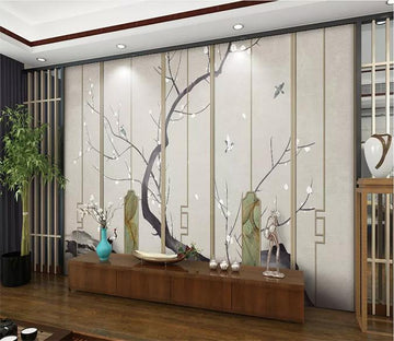 3D Branch Flower 1611 Wall Murals Wallpaper AJ Wallpaper 2 