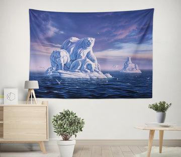 3D Polaris Snow Sculpture 111133 Jerry LoFaro Tapestry Hanging Cloth Hang