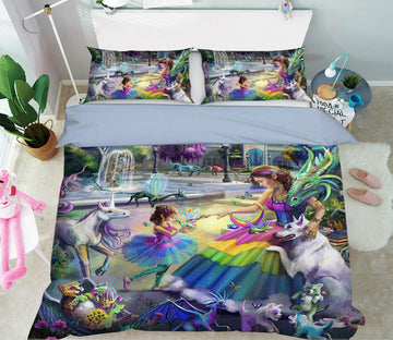 3D Beautiful Princess 112 Rose Catherine Khan Bedding Bed Pillowcases Quilt Quiet Covers AJ Creativity Home 