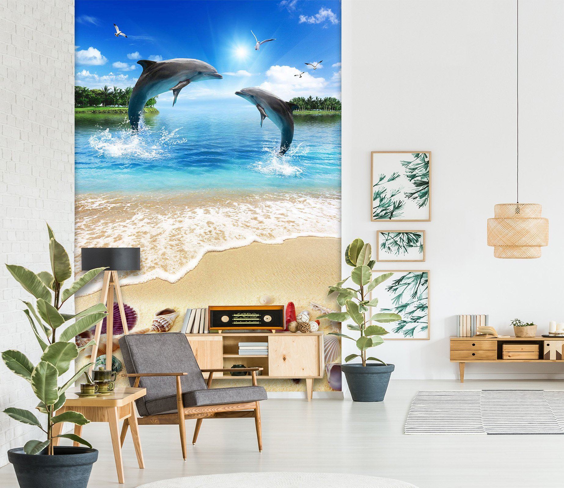 3D Beach Shells 1531 Wall Murals Wallpaper AJ Wallpaper 2 