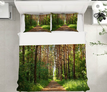 3D Forest 60225 Bed Pillowcases Quilt