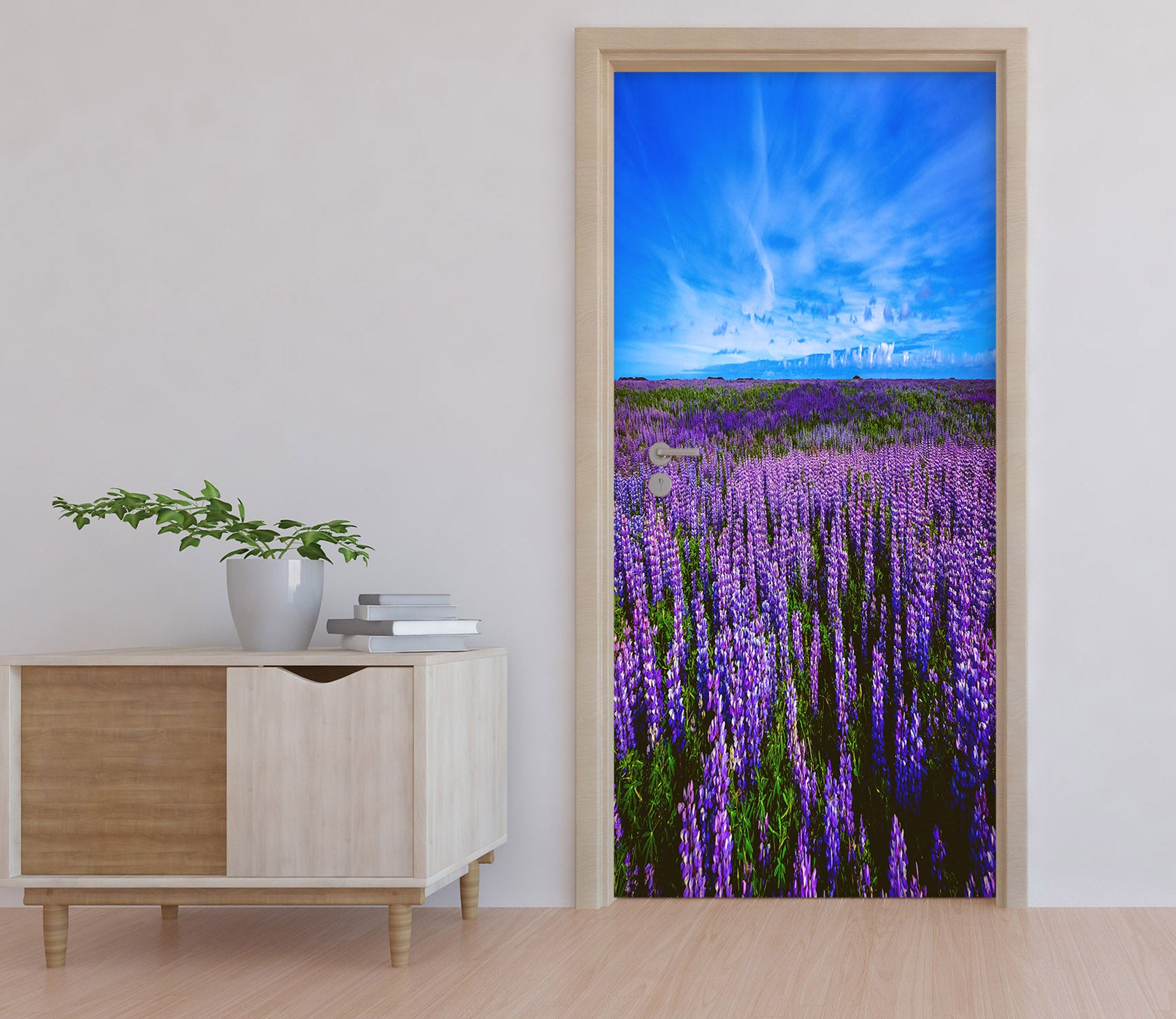 3D Lavender 22021 Door Mural