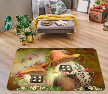 3D Cabin 75153 Non Slip Rug Mat