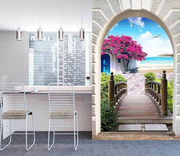 3D Boardwalk 3034 Wall Murals Wallpaper AJ Wallpaper 2 