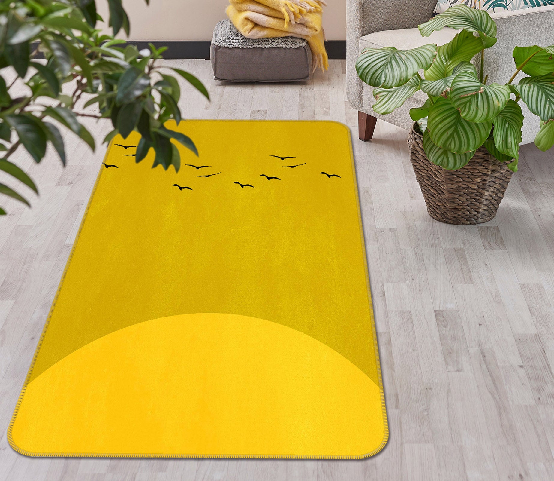 3D Sundance 84135 Boris Draschoff Rug Non Slip Rug Mat